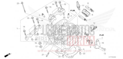 CULASSE CRF300LAP de 2023